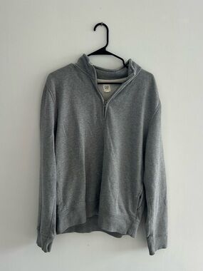 GAP Gray Women's Quarter Zip